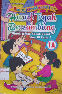 Image of Belajar Menulis Huruf Tegak Bersambung