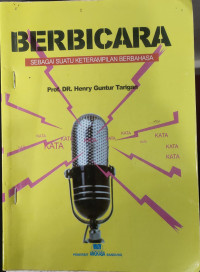 Image of berbicara sebagai suatu keterampilan berbahasa