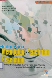 Image of Buku Ajar Metodologi Penelitian Kesehatan