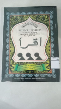 Image of Buku Iqro`: cara cepat belajar membaca A-Qur`an