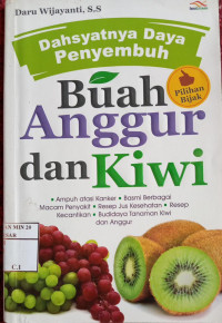 Image of Dasyatnya Daya penyembuhan Buah Anggur dan Kiwi