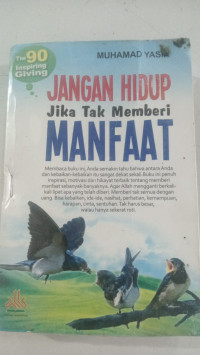 Image of Jangan Hidup jika tak memberi manfaat