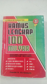 Image of Kamus Lengkap 100 Milyar