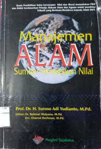 Image of Manajemen Alam Sumber Pendidikan Nilai