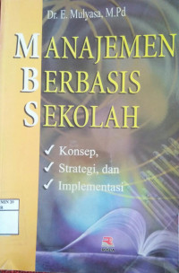 Image of Manajemen Berbasis Sekolah