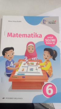 Image of MATEMATIKA: Untuk SD/MI Kelas 6