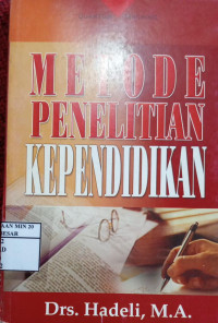 Image of Metode Penelitian Kependidikan