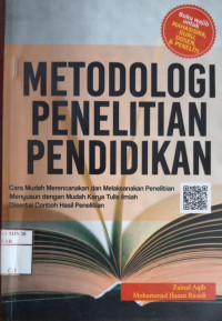 Image of Metodologi Penelitian Pendidikan