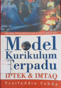 Image of Model kurikulum Terpadu IPTEK & IMTAQ