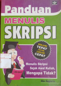 Image of Panduan menulis Skripsi