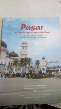 Image of Pasar dalam konsep masyarakat aceh