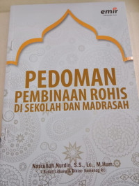 Image of Pedoman Pembinaan Rohis disekolah dan madrasah