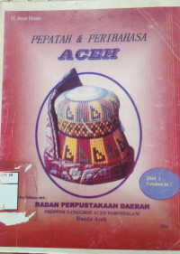 Image of Pepatah & Peribahasa Aceh
