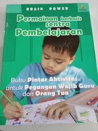Image of Permainan berbasis sentra Pembelajaran